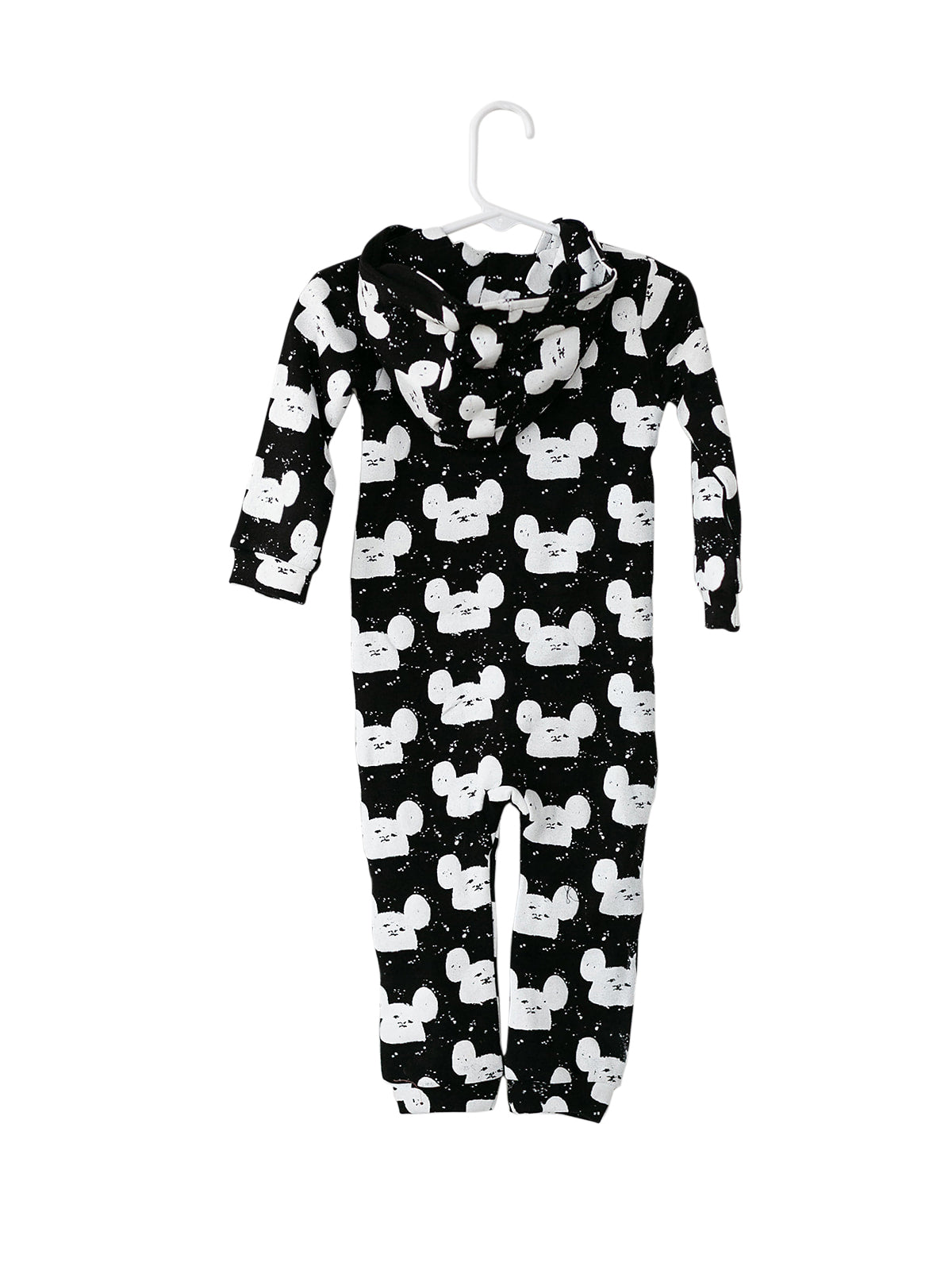 Organic Hoodie Zip Coverall | GOTS Certified Organic Cotton | Signature Prints