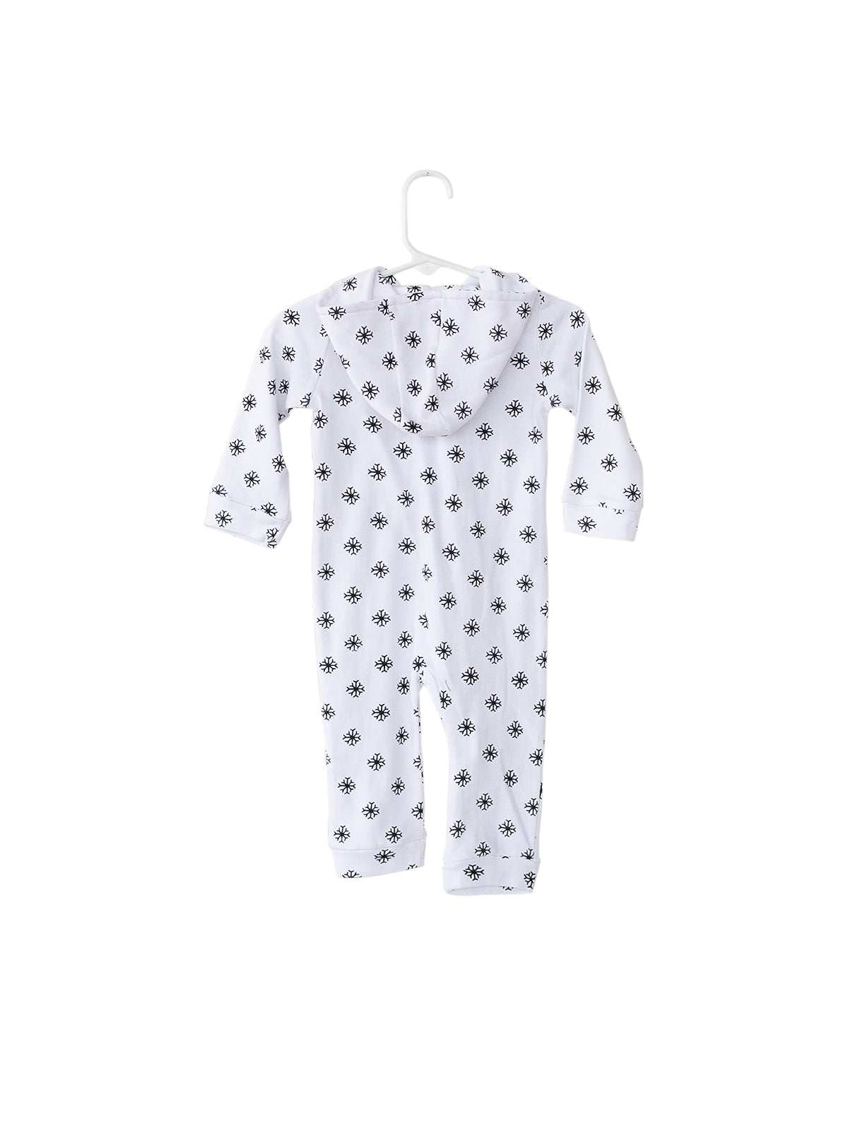 Organic Hoodie Zip Coverall | GOTS Certified Organic Cotton | Signature Prints
