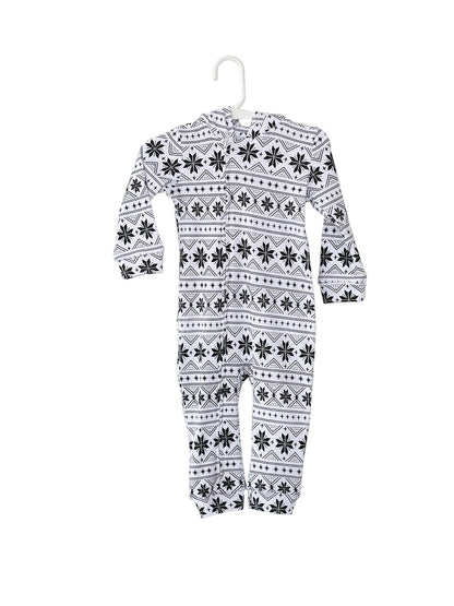 Organic Hoodie Zip Coverall | GOTS Certified Organic Cotton | Signature Prints