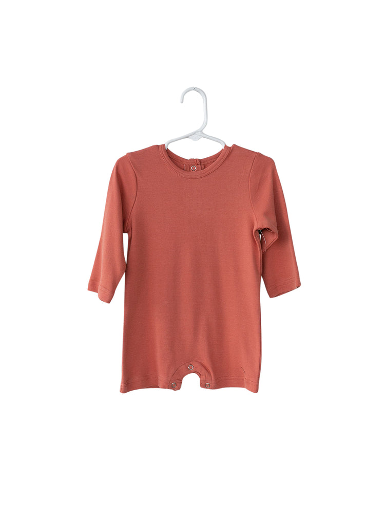 
                  
                    Load image into Gallery viewer, Organic Long Sleeve Romper -  Colors
                  
                