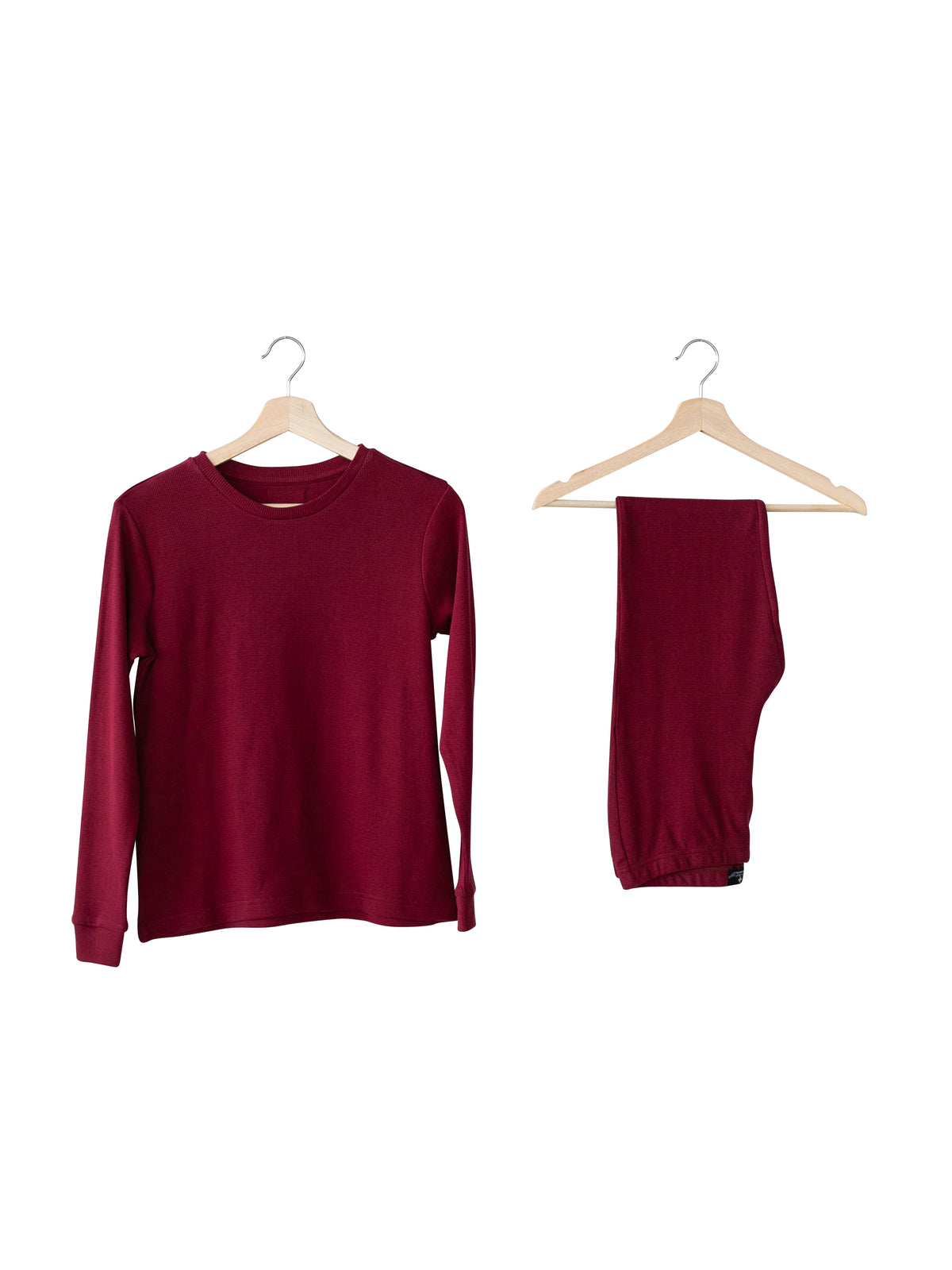 FINAL SALE - Women's Organic Thermal Pajama Set - 11 Colors, product image 5