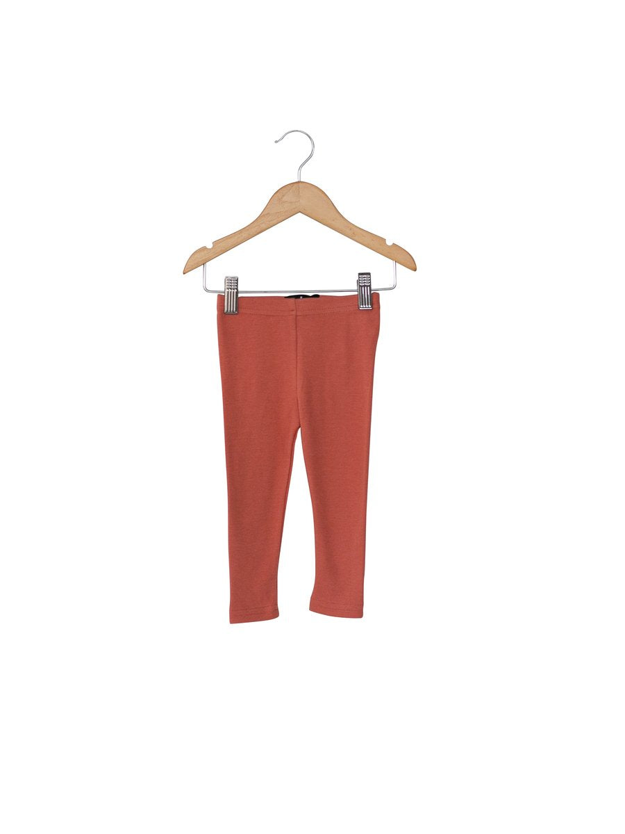 Organic Kids Leggings | GOTS Certified Organic Cotton | Solid Colors