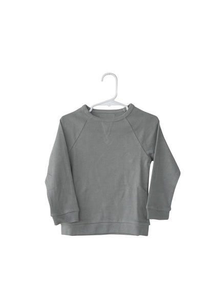 Organic Lightweight Crew Sweatshirt - Solid Colors | GOTS Certified Kids Sweatshirt, product image 6