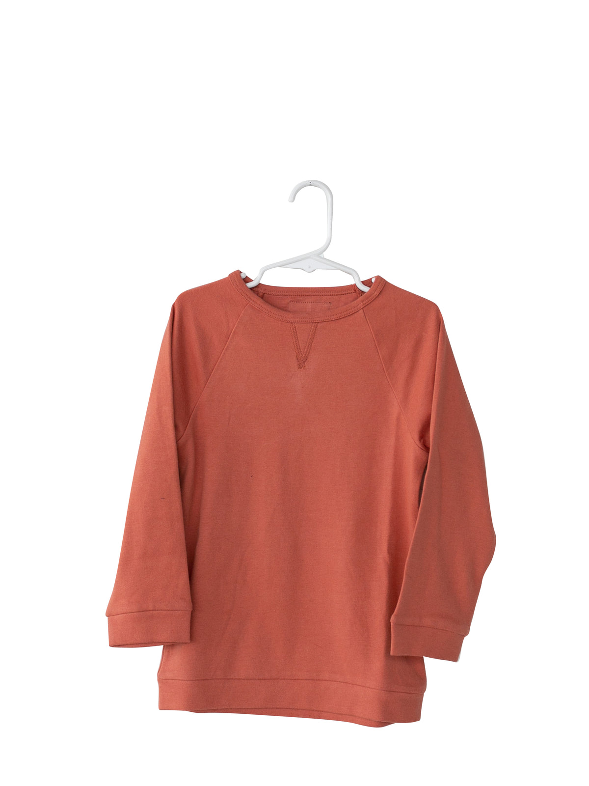 Organic Lightweight Crew Sweatshirt - Solid Colors | GOTS Certified Kids Sweatshirt