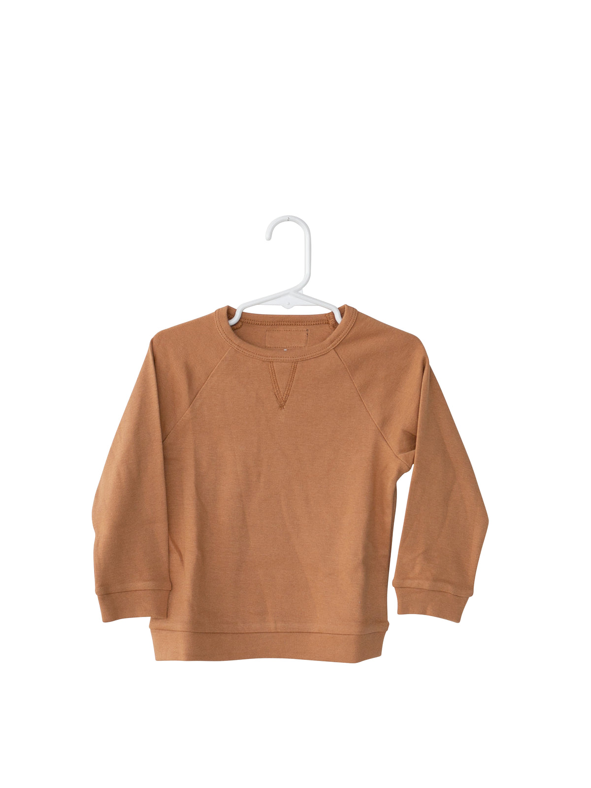 Organic Lightweight Crew Sweatshirt - Solid Colors | GOTS Certified Kids Sweatshirt, product image 8