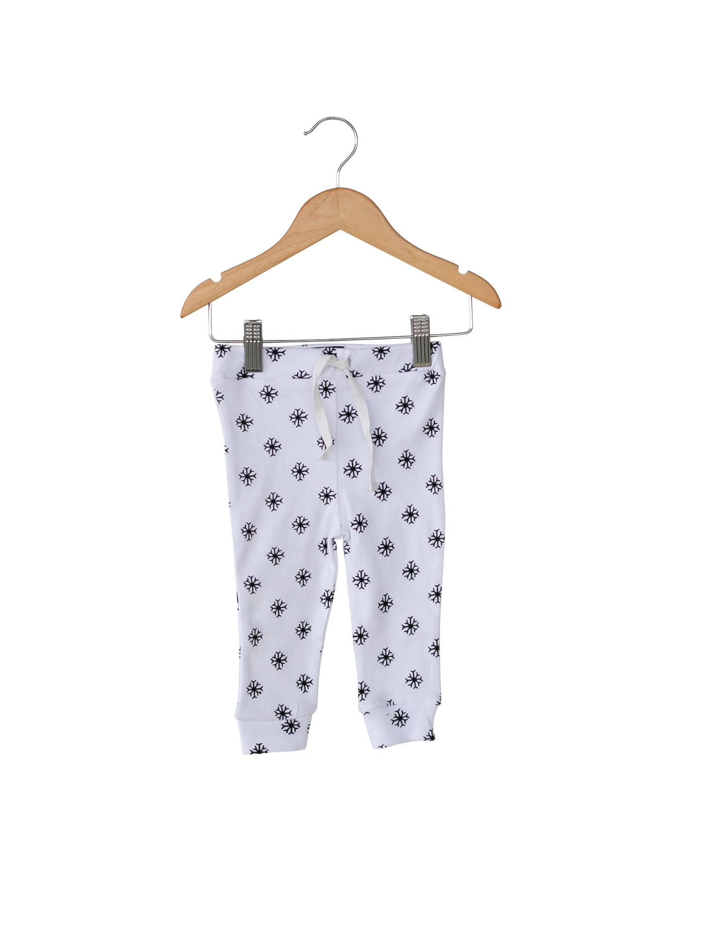 Organic baby and kids faux drawstring pant in signature prints – alternate view 5