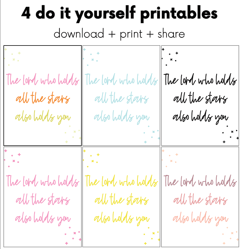 Printable Modern Burlap