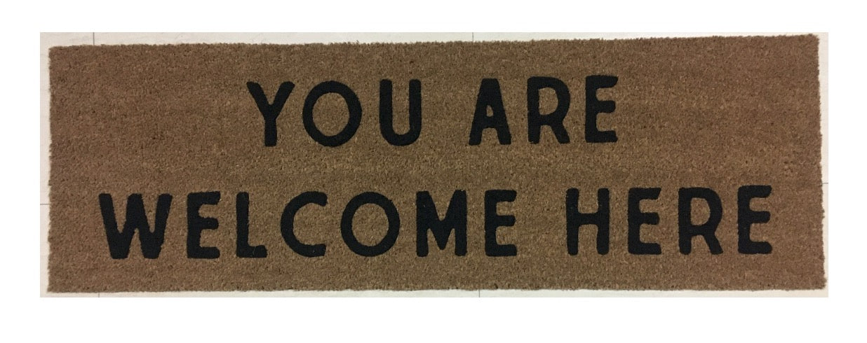 XL Doormat | You Are Welcome Here | Coconut Coir