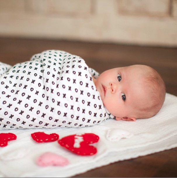 XO Organic Swaddle | GOTS Certified Organic Cotton Muslin