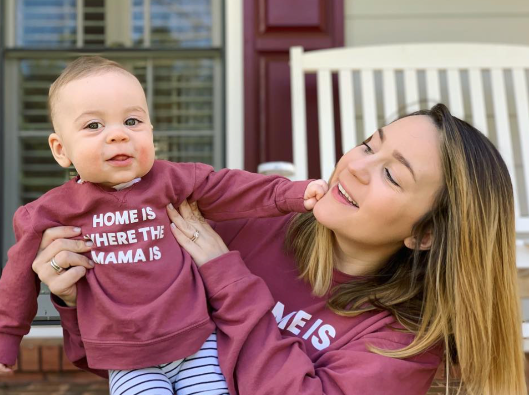 Home Is Where the Mama Is Adult Sweatshirt | GOTS Certified Organic Cotton