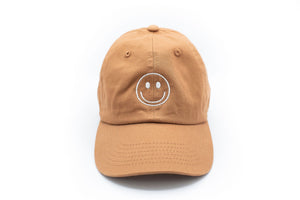
                  
                    Load image into Gallery viewer, Rey to Z Baseball Hat - Smiley Face in Terra Cotta (5Y-10Y)
                  
                