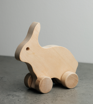 
                  
                    Load image into Gallery viewer, Liswood - Wooden Rabbit Not Painted
                  
                