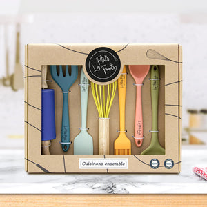 
                  
                    Load image into Gallery viewer, Les P&amp;#39;tits Fouets - Set of 7 Cooking Utensils
                  
                