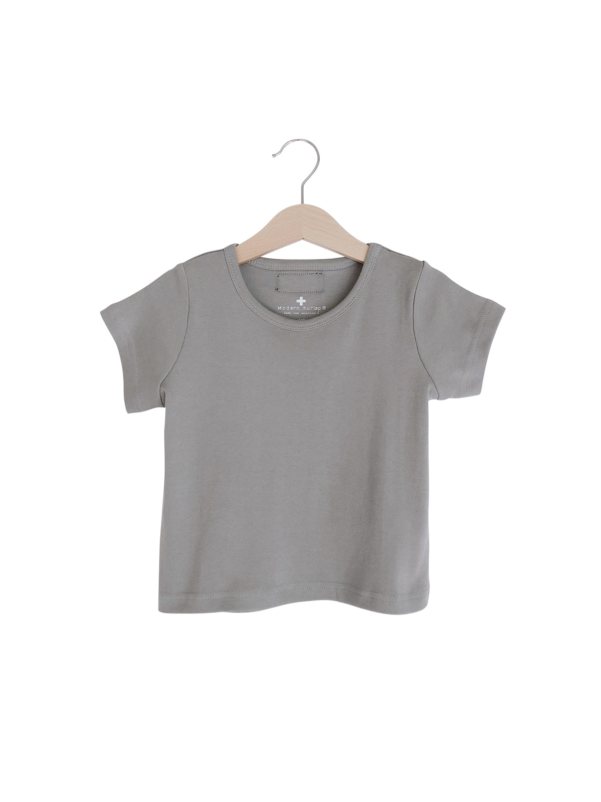 Organic Baby and Kids Tee | GOTS Certified Organic Cotton | Solid Colors | Sizes 3 Months to 5 Years