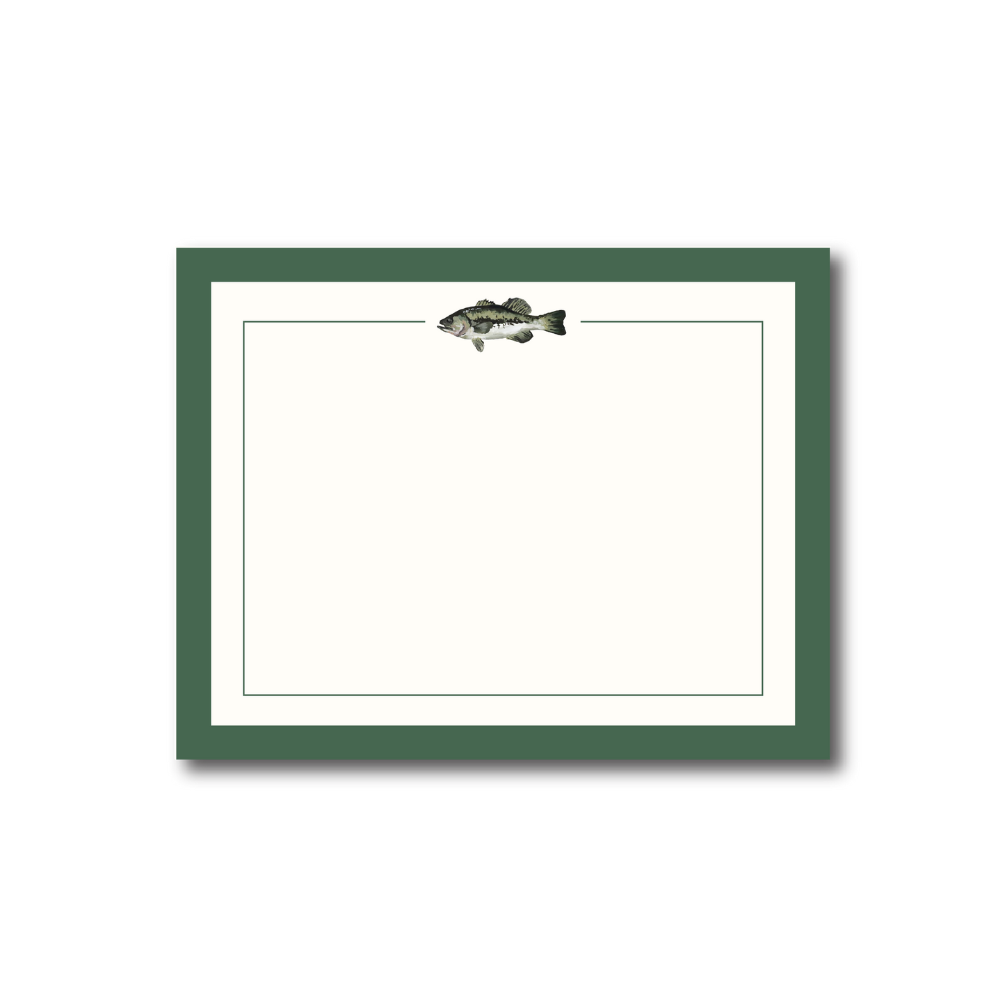 Mads Studio & Co. - Largemouth Bass Flat Notecards