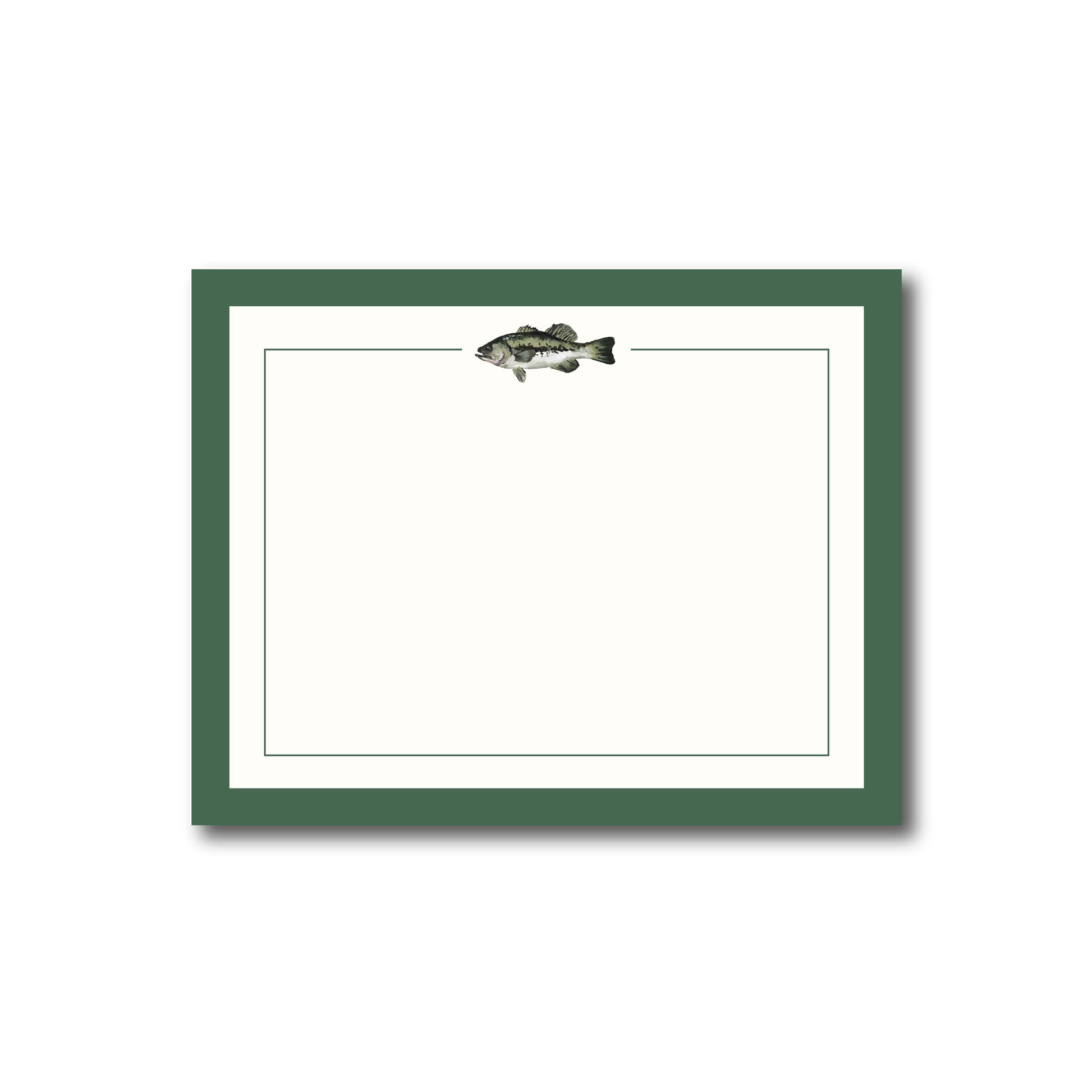Mads Studio & Co. - Largemouth Bass Flat Notecards