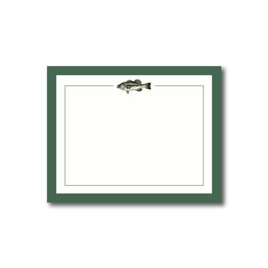 Mads Studio & Co. - Largemouth Bass Flat Notecards