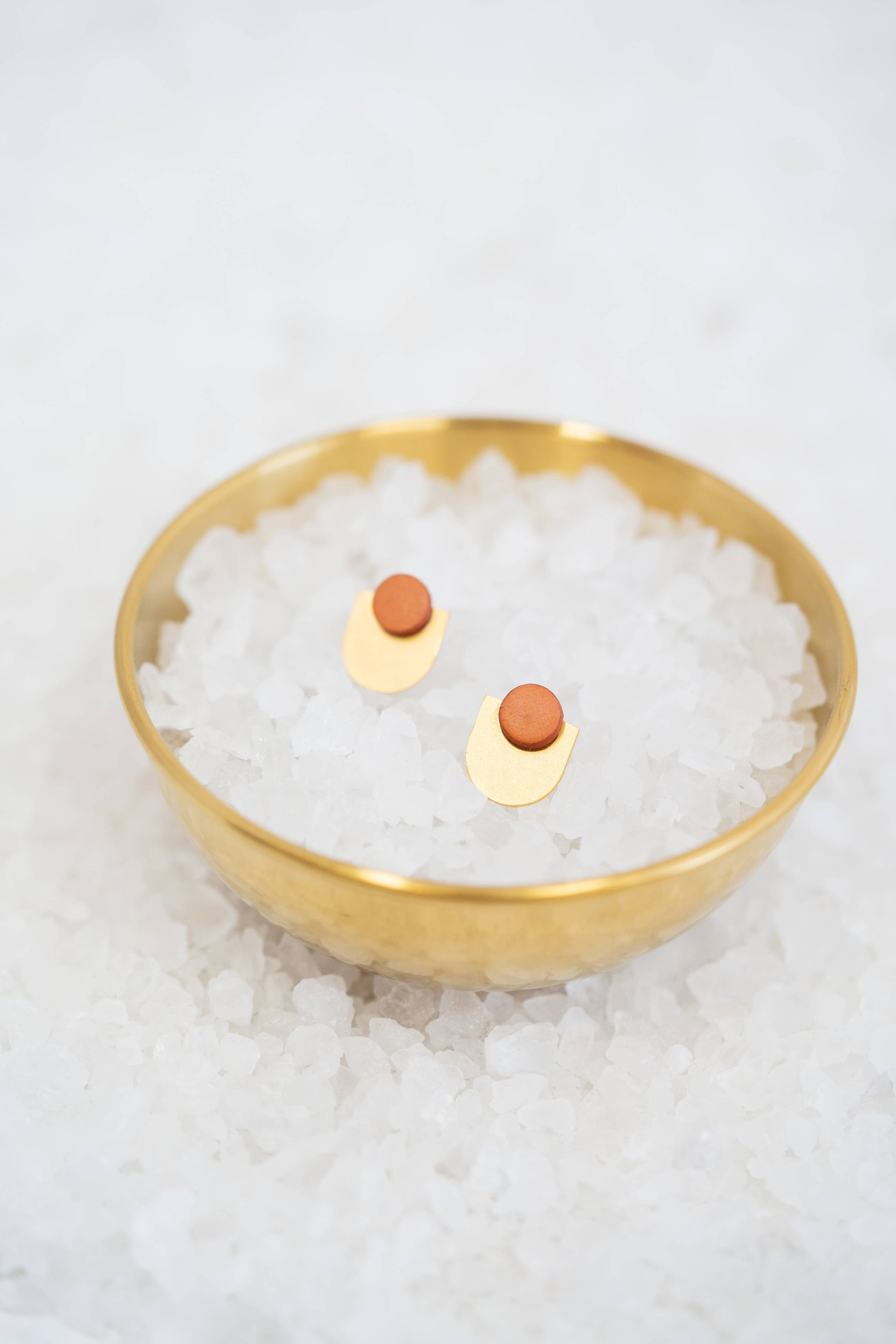 Twenty Two West - Mini Moon Earrings