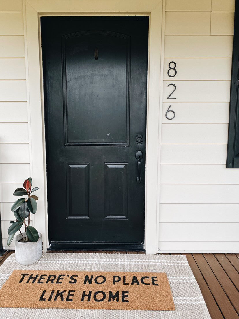 XL Doormat | There's No Place Like Home | Coconut Coir
