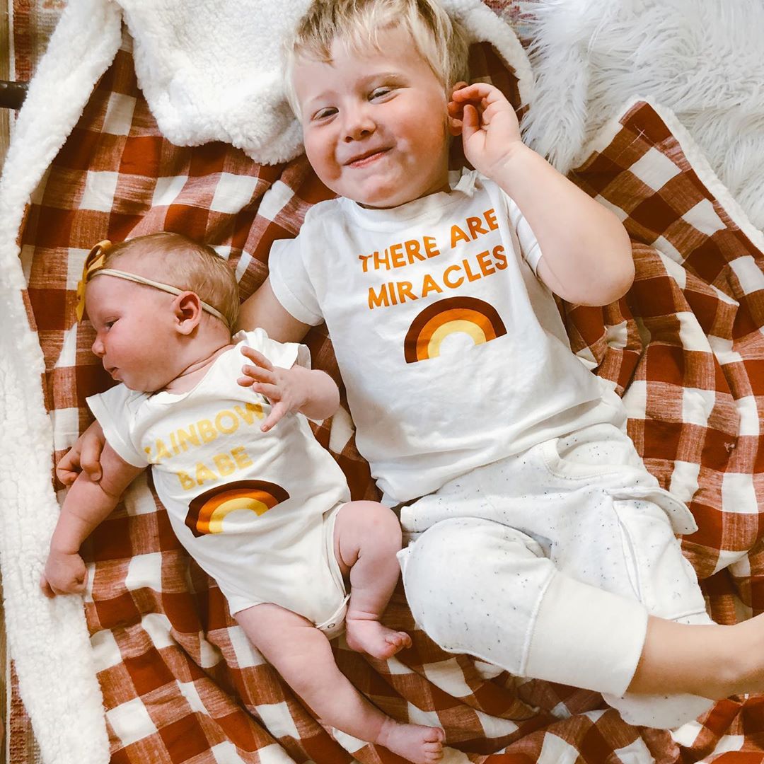 There are miracles Kid's Crewneck Tee