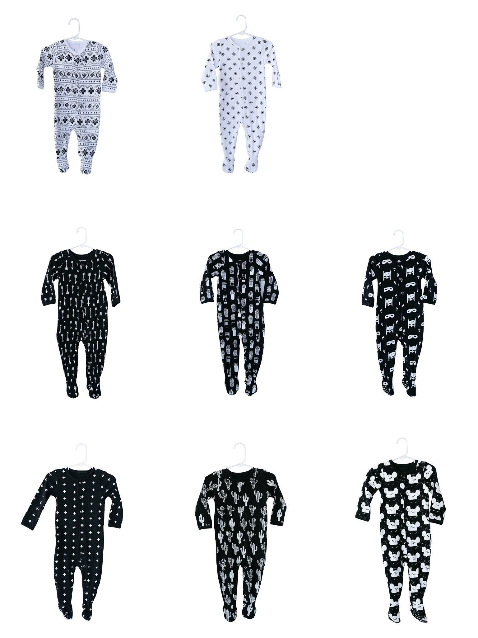 Organic Explorer Back Footie | GOTS Certified Organic Cotton | Signature Prints
