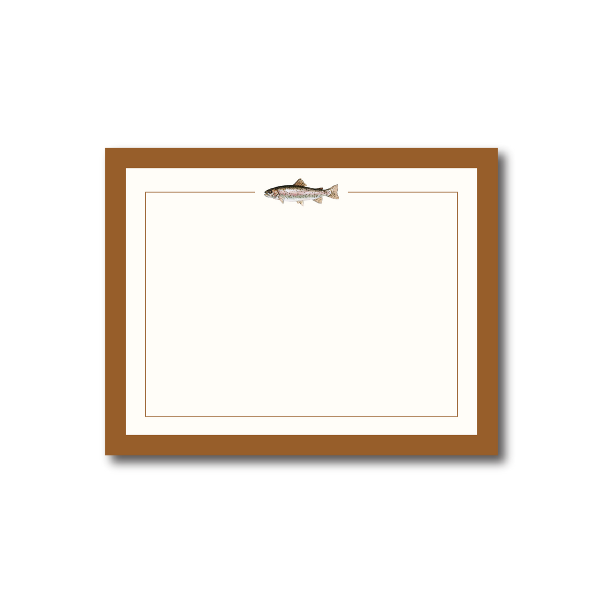 Mads Studio & Co. - Rainbow Trout Flat Notecards