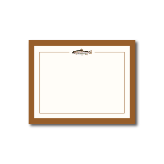 Mads Studio & Co. - Rainbow Trout Flat Notecards