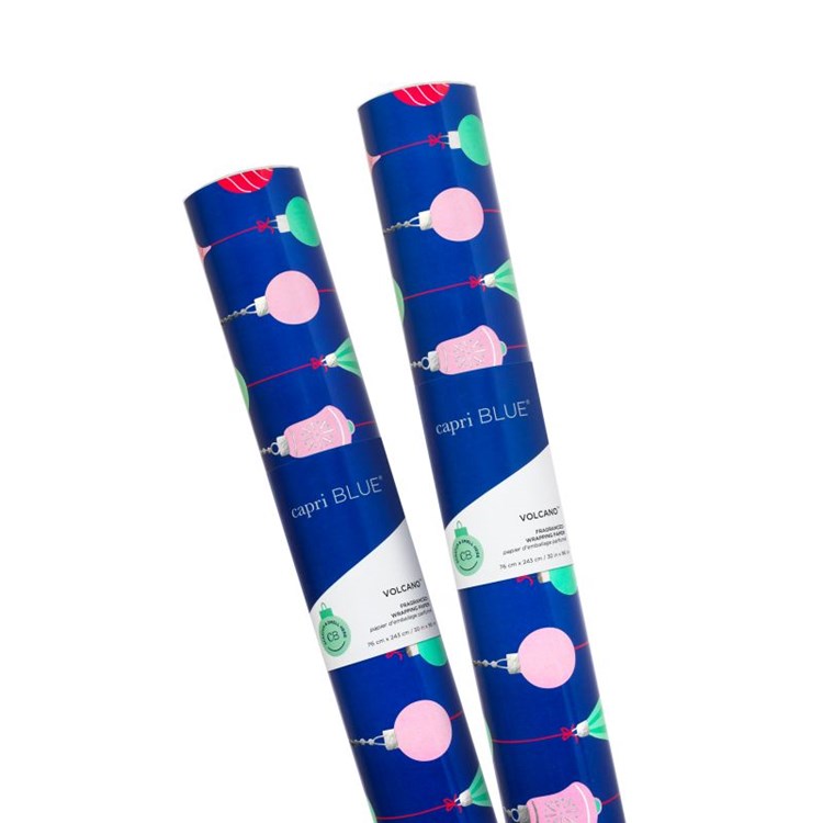 VOLCANO FRAGRANCED WRAPPING PAPER