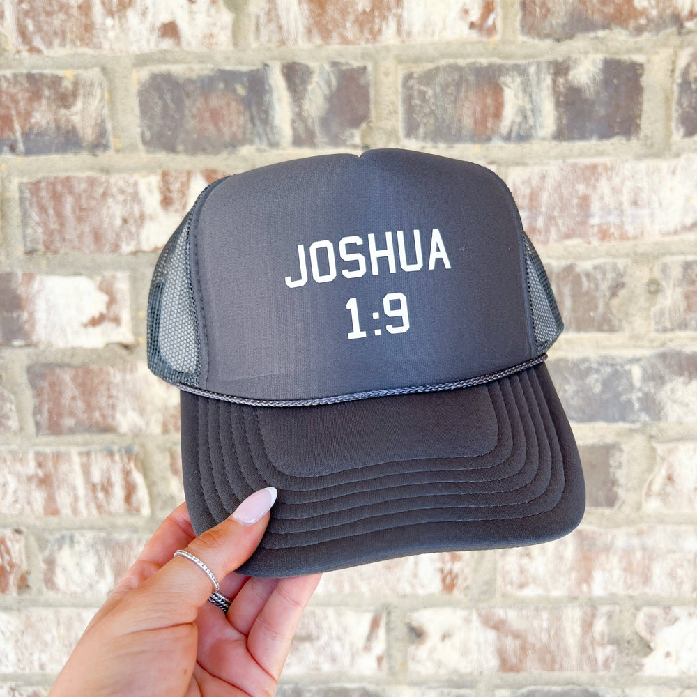 Joshua 1:9 trucker hat