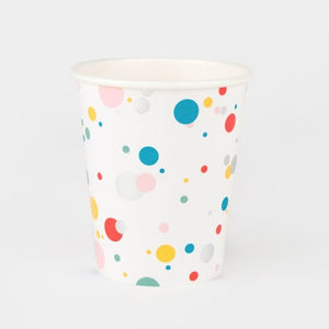 
                  
                    Load image into Gallery viewer, Fine Little Day - 8 Paper Cups Foil Multicolour Bubbles (3.5 inches / 9cm in height and 8cm in diameter)
                  
                