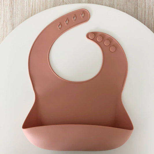 Little Eli - Silicone Bibs - Cherry Blossom