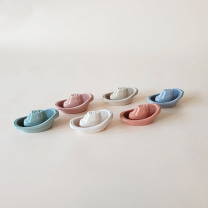 Minito & Co. - Wheat Straw Boat Bath Toy Set