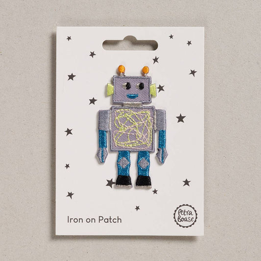 petra boase ltd - Iron on Patch - Robot