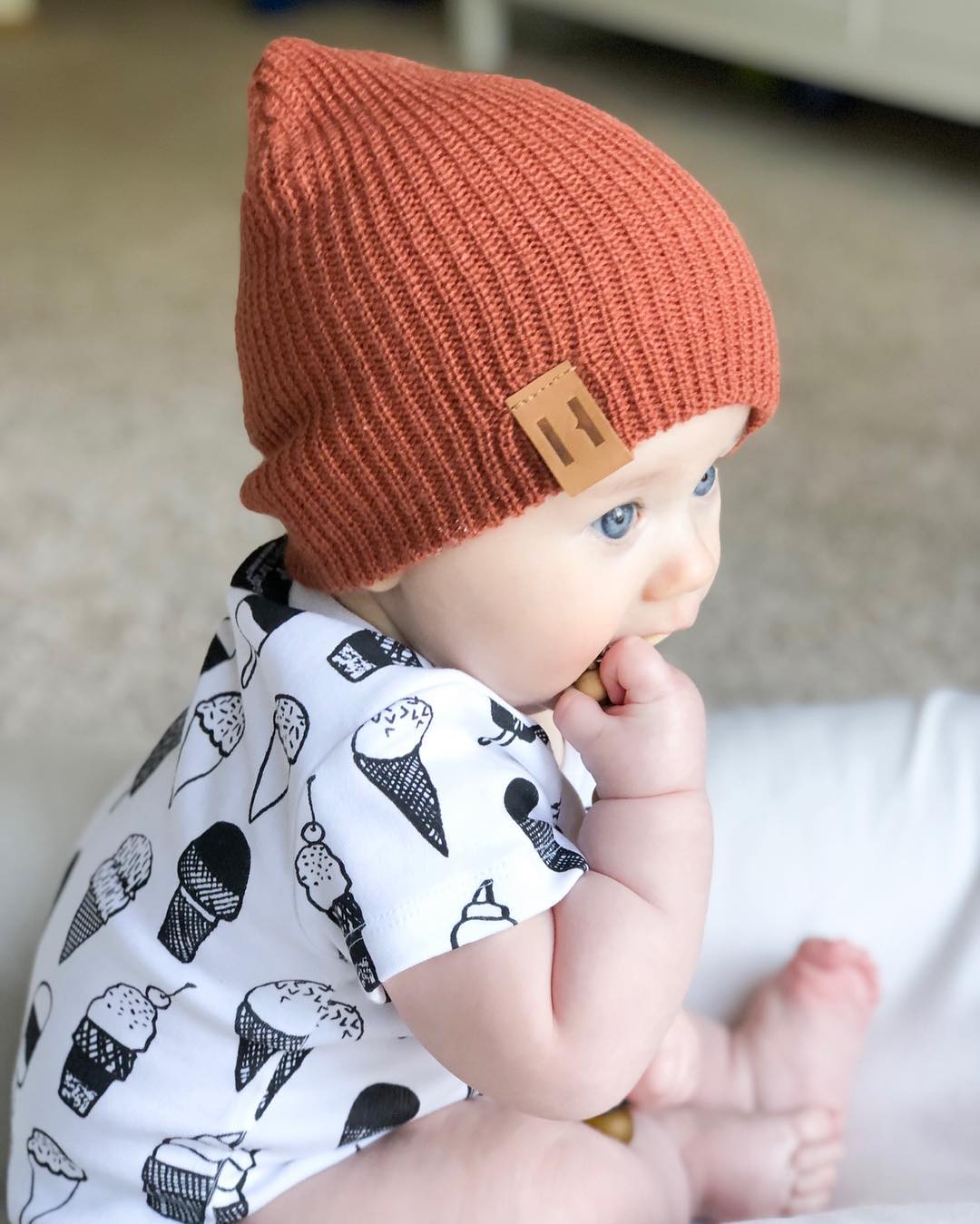 Organic Short Sleeve Baby Bodysuit | GOTS Certified Organic Cotton | Signature Prints