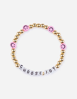 
                  
                    Load image into Gallery viewer, Choose Joy Letter Bracelet: Small
                  
                