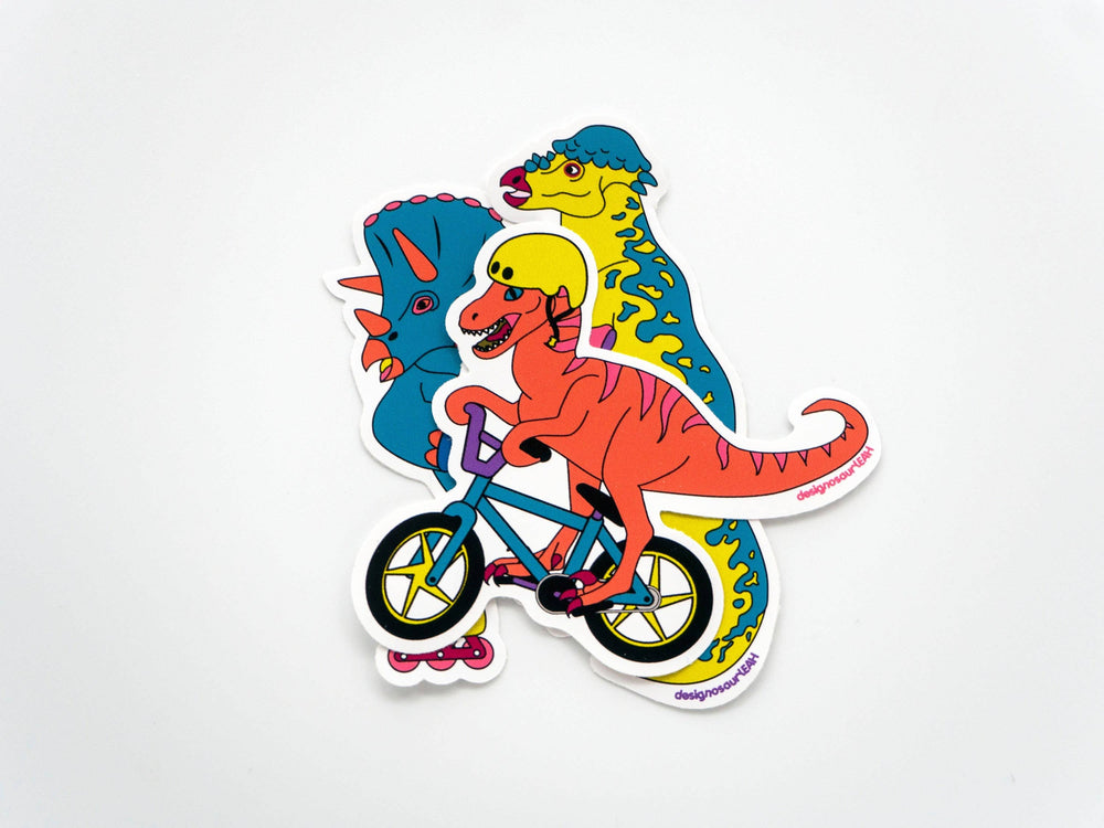 designosaur - Extreme sports vinyl stickers