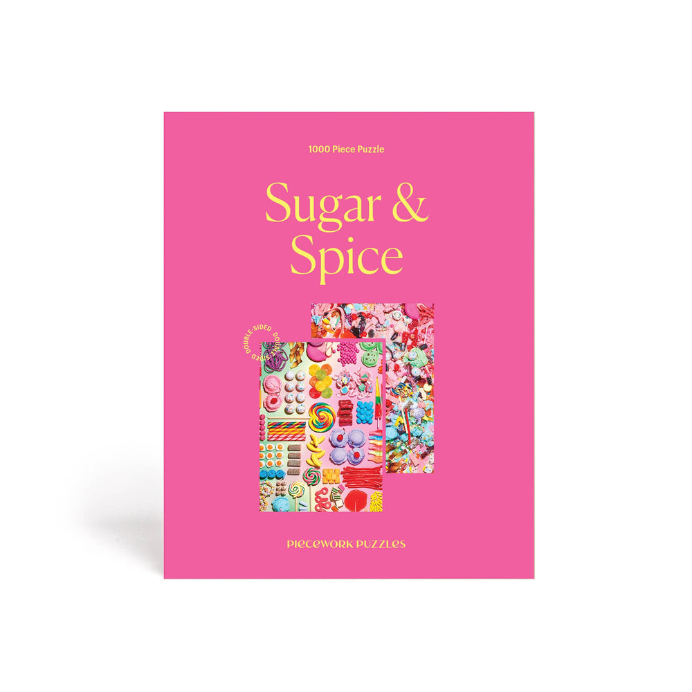 Piecework Puzzles - ✨ NEW ✨Sugar & Spice - Double Sided 1000 Piece Puzzle