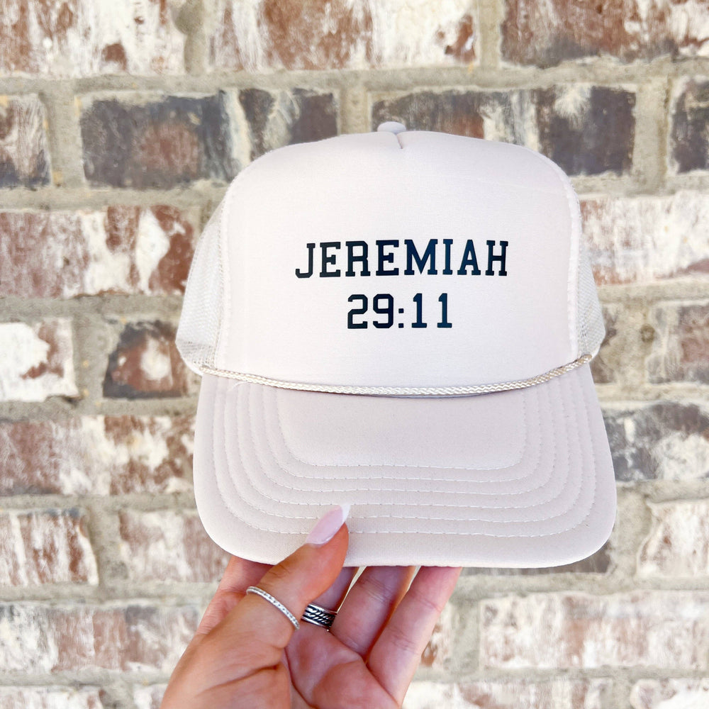 Jeremiah 29:11 trucker hat