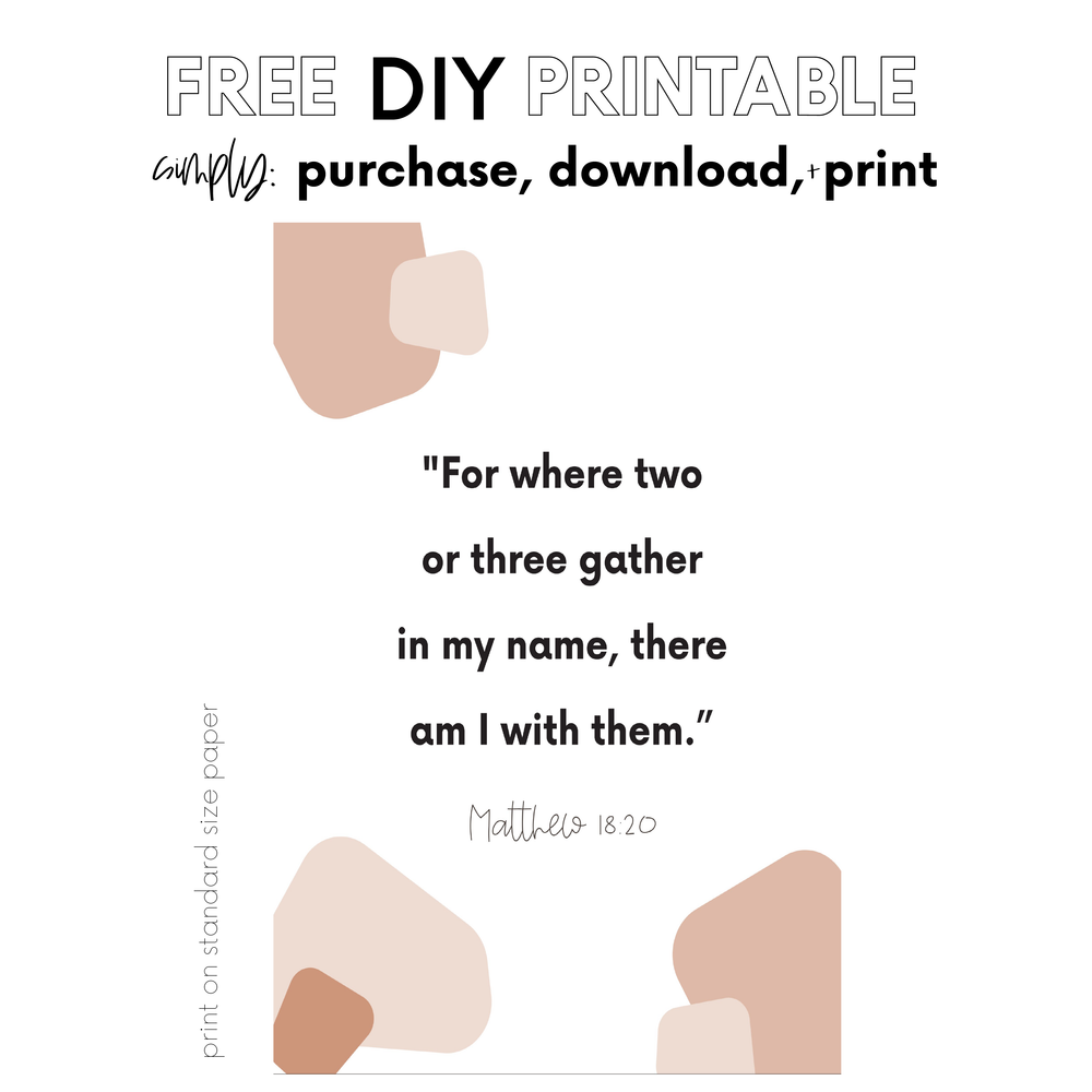 Do it yourself Printable | 