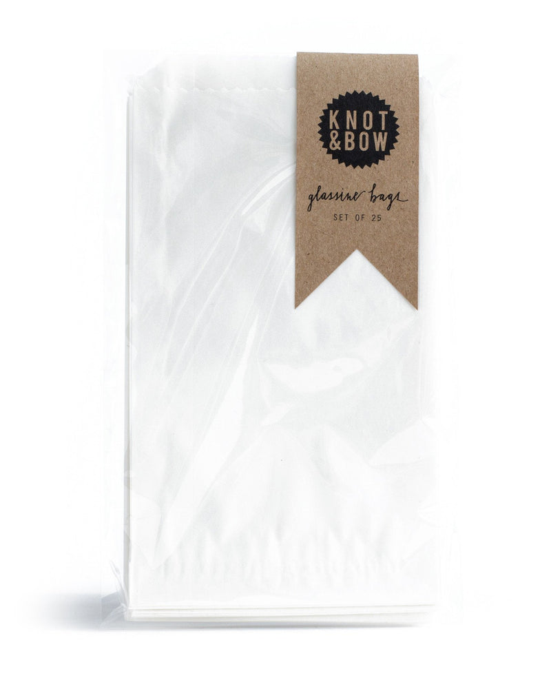 Knot & Bow - Glassine Treat Bags