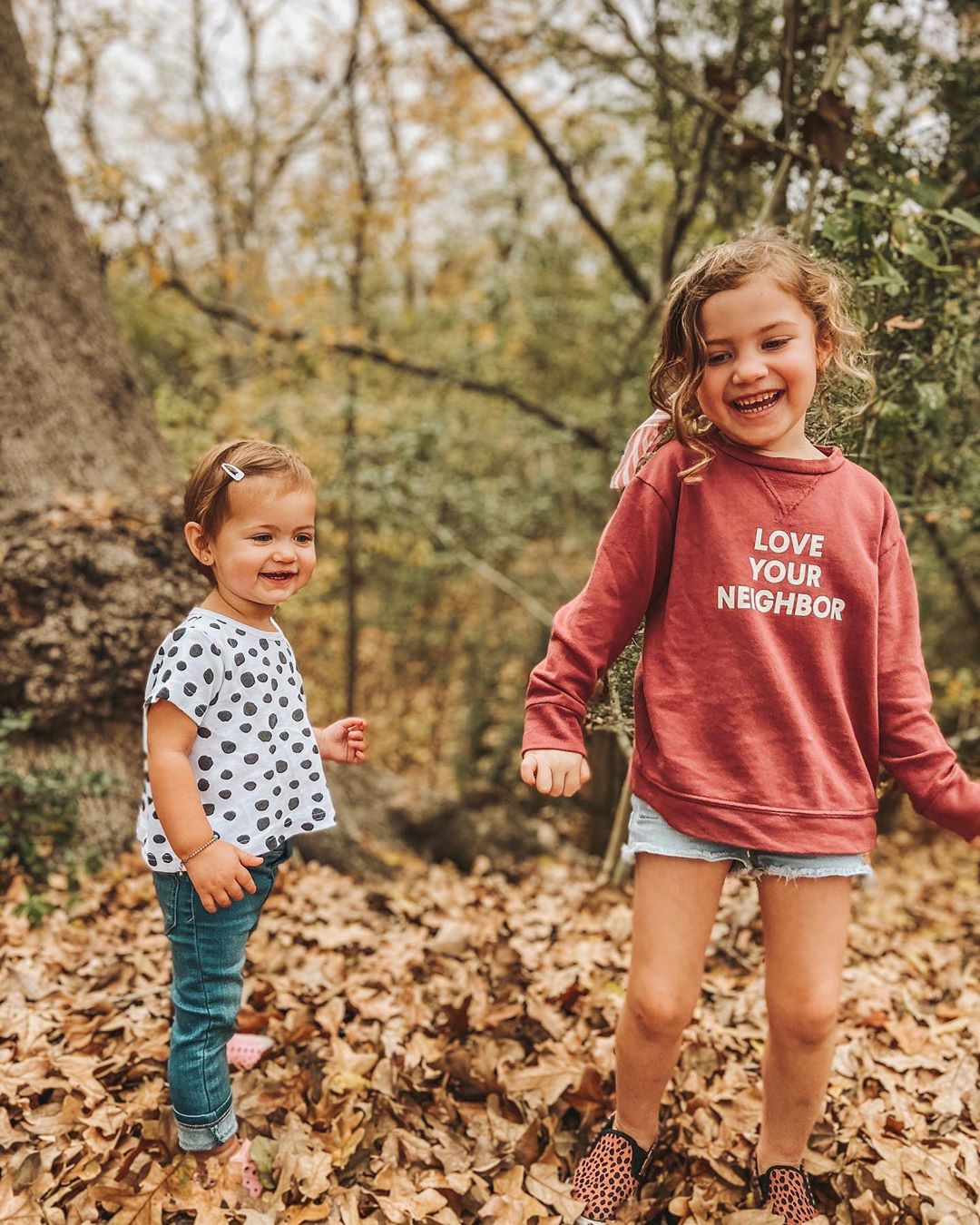 Love Your Neighbor Kids Sweatshirt | GOTS Certified Organic Cotton