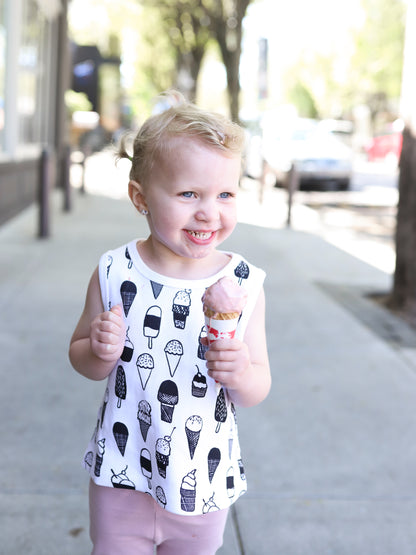 Organic Kids Tank | GOTS Certified Organic Cotton | Signature Prints