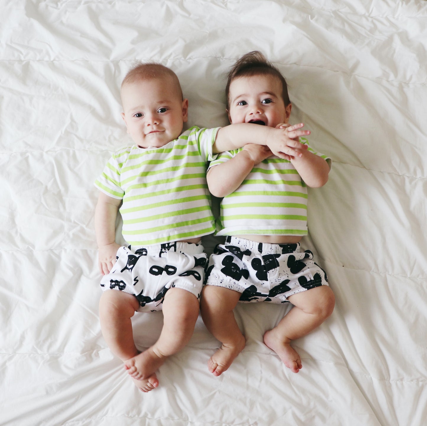 Organic Kids Shorts | GOTS Certified Organic Cotton | Signature Prints