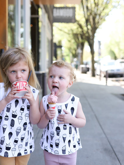 Organic Kids Tank | GOTS Certified Organic Cotton | Signature Prints