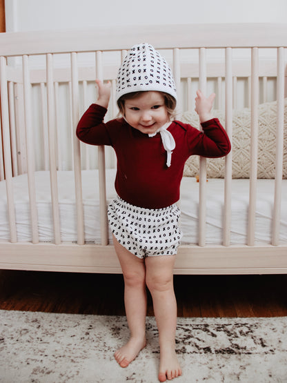 Organic Baby Bonnet | GOTS Certified Organic Cotton | Signature Prints | Sizes 0 to 24 Months