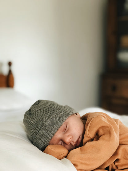Organic Zip Footie | GOTS Certified Organic Cotton | Solid Colors