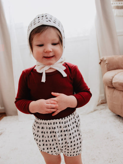 Organic Baby Bonnet | GOTS Certified Organic Cotton | Signature Prints | Sizes 0 to 24 Months