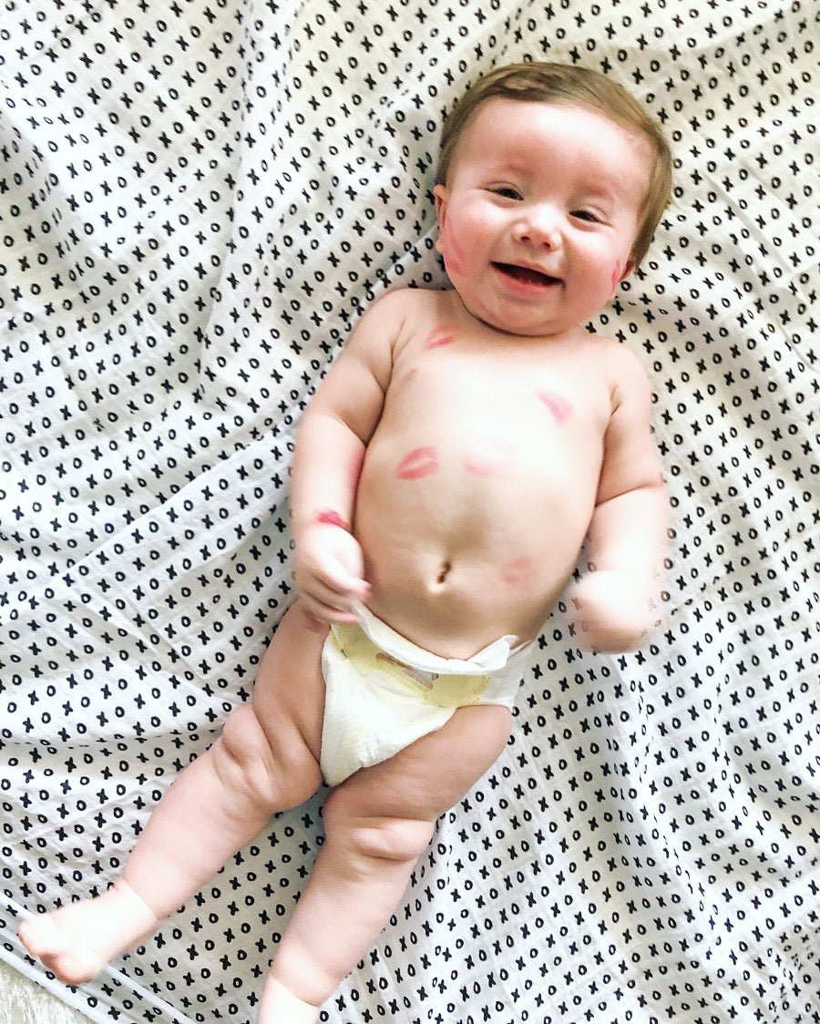 XO Organic Swaddle | GOTS Certified Organic Cotton Muslin