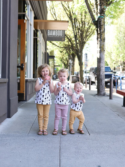 Organic Kids Leggings | GOTS Certified Organic Cotton | Solid Colors