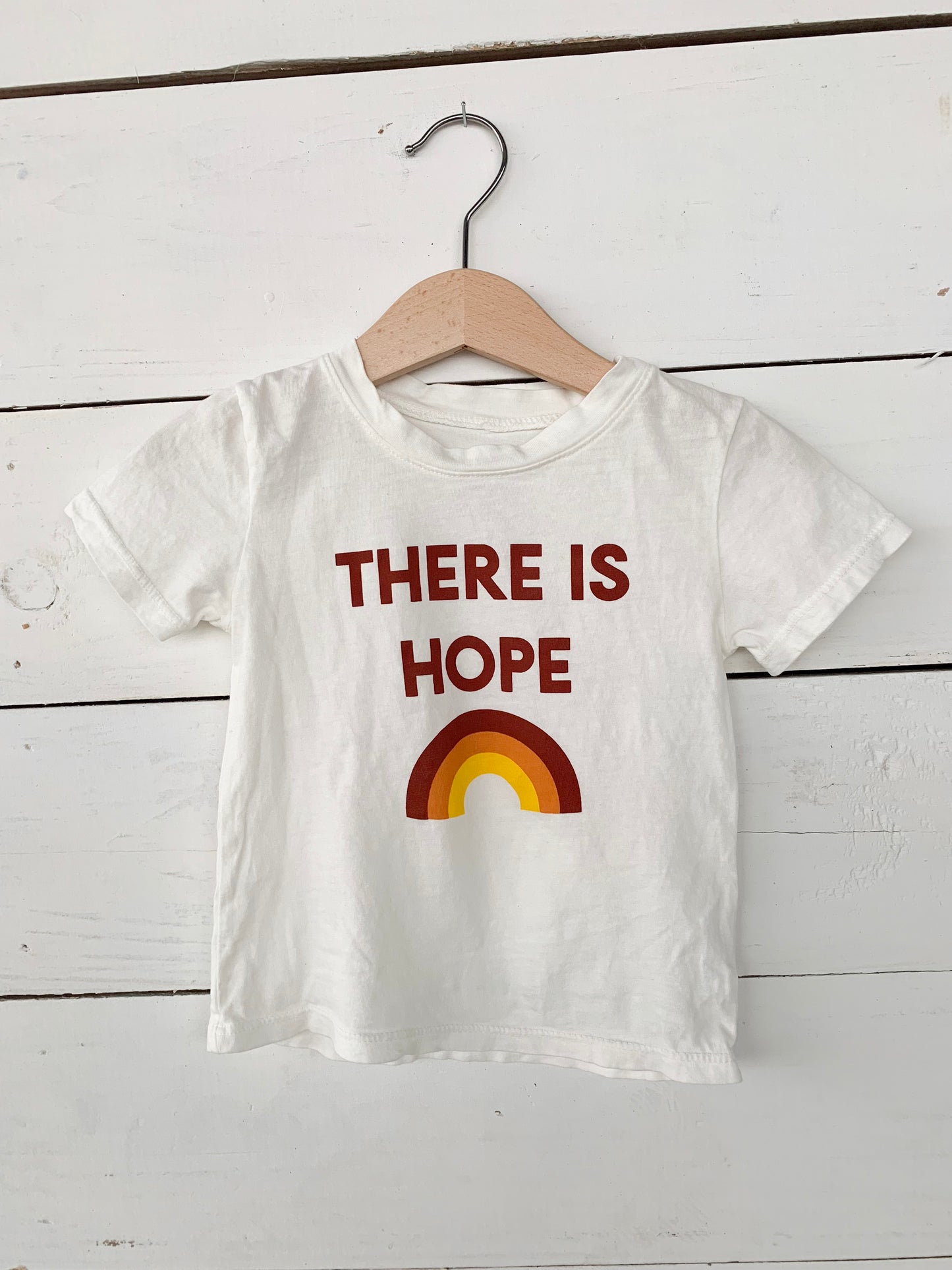 There Is Hope organic cotton women's tee by Modern Burlap